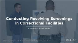 Conducting Receiving Screening in Correctional Facilities