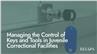 Managing the Control of Keys and Tools in Juvenile Correctional Facilities